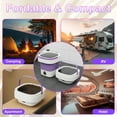 thumbnail image 6 of Pentantan 12L Portable Washing Machine, Mini Foldable Washer for Apartment, Camping, RV, Travel, Underwear, Socks, 6 of 9