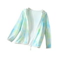 thumbnail image 2 of XQYLOS 𝖴𝖯𝖥 50+ Sun Protective Hoodie for Girls Teens Toddlers - Full Zip 𝖢ooling Cover Up Outdoor Beach Swim Lightweight Long Sleeve Rash Guard, 2 of 9