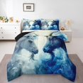 thumbnail image 1 of Erosebridal Wildlife Goat Bedding King Comforter Set,Mysterious Animal Bedding Sets King with Comforter,Breathable Reversible Comforter Sets King Size,Magical Room Decorative, 1 of 8