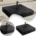 thumbnail image 3 of Housse de Base de Parasol en Toile Oxford 600D, Noire, Imperméable, pour Parasols de Patio et Protection de Meubles d'Extérieur, 3 of 8