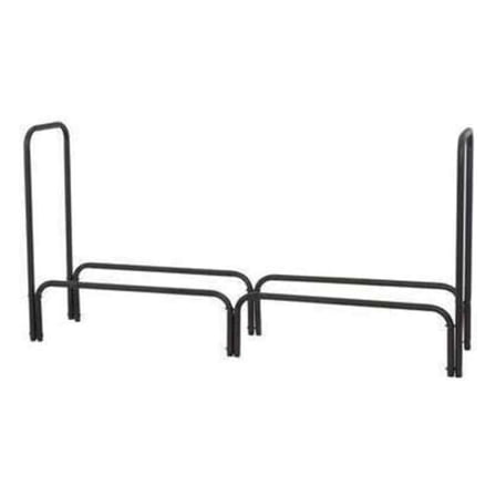 , W-1560, Black Finish 60 Inch Long Firewood Log Rack