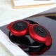 thumbnail image 5 of Inteprter Reproductor de MP3 Auriculares Bluetooth, auriculares deportivos inalámbricos Reproductor de MP3 con radio FM, auriculares estéreo Tarjeta TF Cables de audio/vídeo rojo, 5 of 5
