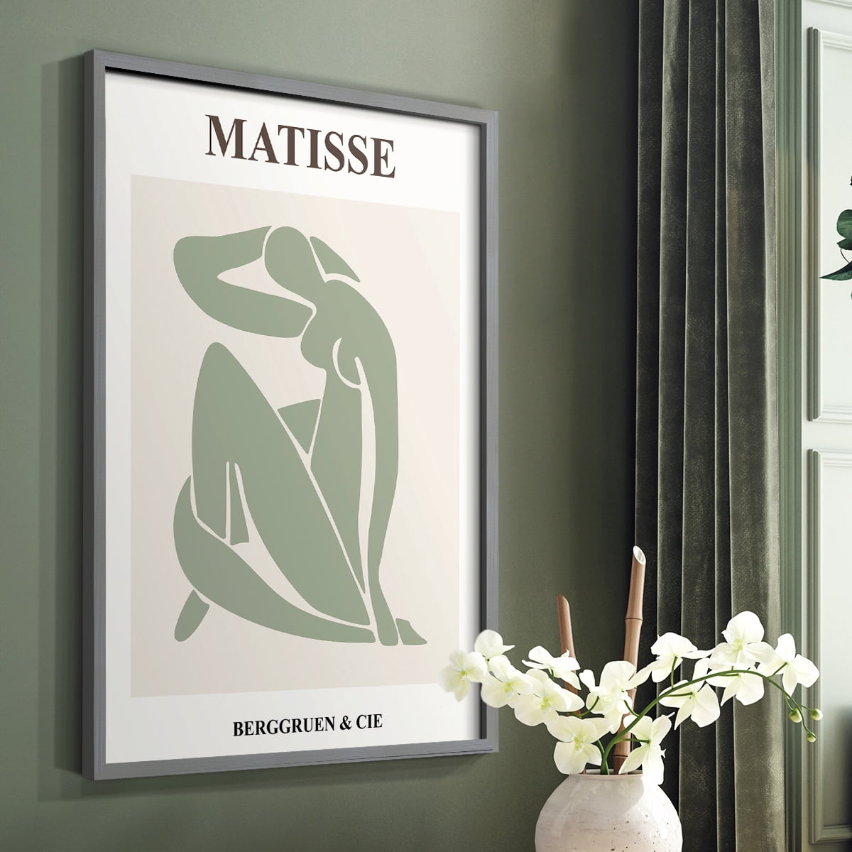Matisse LIX Framed Print - Solid Wood