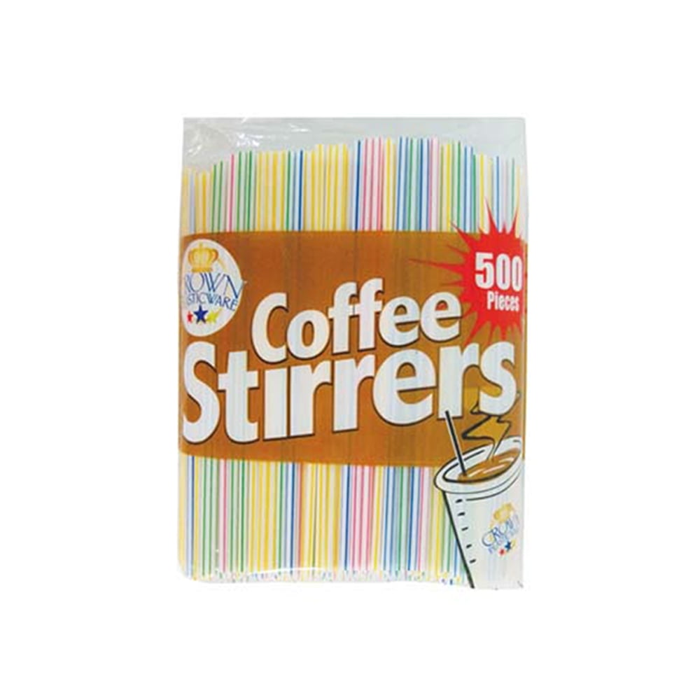 500 HUNTER GREEN COCKTAIL STIRS/STRAWS 5 1/4" BAR/COFFEE SIP STRAW 