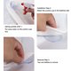 thumbnail image 4 of Almohada de Baño, 6 Tazas de SuccioN Bañera de Bañera Transpirable Para La Espalda, 4 of 7