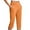 Orange, variant on ABATAB Dress Capri Pants for Women Summer Casual Business Gym Capris Loose Stretch Trendy Office Workout Cropped Pants with Pockets