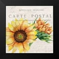 thumbnail image 2 of Allen, Kimberly 15x15 Black Modern Framed Museum Art Print Titled - Sunflower Postcard 1, 2 of 5