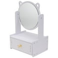 thumbnail image 3 of Weiweiguan 1Pc Desktop Cosmetic Mirror Drawer Style Mirror Table Mirror with Storage Box, 3 of 6