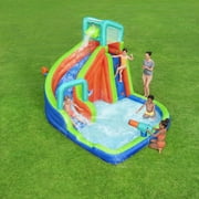 Bestway H2OGO! Turbo Splash Zone Inflatable Water Park with Soak Bucket