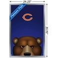 thumbnail image 3 of NFL Chicago Bears - S. Preston Mascot Staley 20 Wall Poster, 22.375" x 34", Framed, 3 of 3