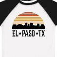 thumbnail image 4 of Inktastic El Paso Texas Skyline Retro Boys or Girls Toddler T-Shirt, 4 of 5