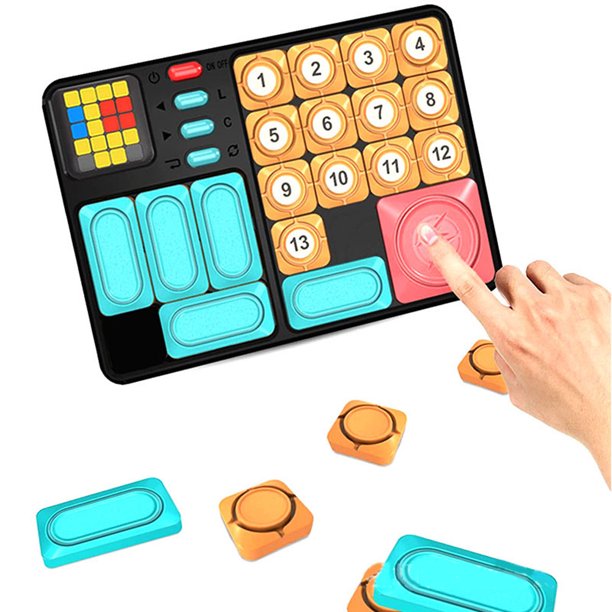2in1 Upgraded Super Slide Brain Games, Brain Teaser Puzzles, 600
