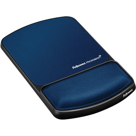 UPC: 0043859485598 | Fellowes FEL9175401 Microban Protection Mouse Pad/Wrist Support 1 Sapphire