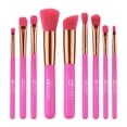 thumbnail image 2 of 9 Piezas De Pinceles De Maquillaje Cosmético Conjunto De Herramientas De Ojos Fundación De Polvo - 9pcs H Colcomx Conjunto de pinceles de maquillaje base, 2 of 8