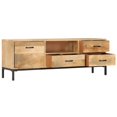thumbnail image 4 of vidaXL TV Cabinet 130x30x45 cm Solid Mango Wood, 4 of 5