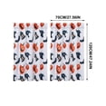 thumbnail image 3 of Halloween Kitchen Curtains 28x47 Inch 2 Panels, Washable Polyester Short Window Curtain with 2D Halloween Print, Light Filtering Bedroom Bathroom Decor, 3 of 6