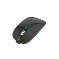 thumbnail image 1 of Inteprter Ratón inalámbrico Ergonómico 1600DPI Tipo-C Interfaz Recargable Reemplazo Accesorios para ratones portátiles Juegos de teclado y mouse para computadora Negro, 1 of 6