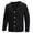 Black, variant on Men's V-Neck Cardigan Stretchy Knit Sweater Casual Button Up Sweater Jacket Nylon Spandex Blend Slim Fit Autumn Winter Fashion Warm Knitted Outwear Sizes M to 3XL