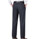 thumbnail image 4 of Puntoco Pantalones de traje con cremallera y bolsillo para hombre, pantalones de tubo recto para negocios, pantalones de color liso, 4 of 7