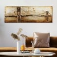 thumbnail image 5 of Empire Art Direct Golden Gate Bridge Metallic Handed Painted Rugged Wooden Wall Art, 5 of 9
