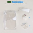 thumbnail image 3 of Transparent Protective Cover for Outdoor Doorbell, Waterproof, Wireless, Wall Mount - 11 x 6 x 5 cm, 3 of 5