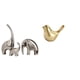 thumbnail image 1 of Estatua de elefante,Estatuas de elefantes de cerámica,figuras de elefantes,decoración,Figura de pájaros,Figura de pájaro dorado,decoración del hogar,estatua de animal,Estatuas decorativas, 1 of 8