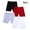 B, variant on AJZIOJIRO Toddler Girls Bike Shorts 4-16Y Kids Multi-Color Dance Shorts Baby Biker Under Dress 4Pack