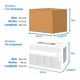 thumbnail image 4 of Aire Acondicionado Ventana LG 5000 BTU´S 115V Mod.W051CS1 Solo Frío, 4 of 5