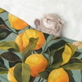 thumbnail image 2 of Pofeuu Retro Warm Lemon Flower Print Puppy Blanket,Dog Blankets,Pet Blanket Cozy Cat Blankets for Indoor Cats, Fuzzy Pet Blanket for Kitten Doggy Dog Blankets-Small, 2 of 8