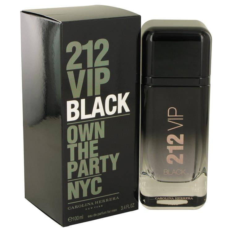 212 Vip Black By Carolina Herrera Eau De Parfum Spray Oz