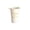 🥝 Beige_Hot#508, variant on Galvanized Metal Flower Bucket Vase - Rustic Farmhouse Planter • Waterproof • Rope Handles • Weather-Resistant • Floral Arrangements, Wedding Centerpieces, Patio Decor