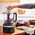 thumbnail image 5 of Procesador de alimentos KitchenAid de 13 tazas, negro mate, con almacenamiento, 5 of 5
