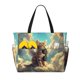 thumbnail image 1 of Easygdp Sunshine Cloud Cute Cat Bolsa de Viaje de Playa de Gran Capacidad, Bolsa Tote Perfecta para la Playa, Escapadas de Fin de Semana y Viajes, 1 of 7