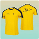 thumbnail image 2 of Camiseta holgada de tenis para hombre, camisa de manga corta con cuello redondo de Color sólido, transpirable, de secado rápido, para verano, 2024, 2 of 4