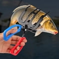 thumbnail image 2 of 2 Pack 2/3 Claws Fish Grippers Metal Fishing Pliers Grippers Non-Slip Fish Grabbers Tool Fish Grips Clamp for Catch and Release for Most Freshwater Fish and Crab, 2 of 6