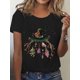 thumbnail image 1 of Halloween T-shirt - Women'S Witch-Themed Graphic Tee - "Trust Me, i'm a Witch" Print with Hat, Broom, and Herbs Design, Casual Crew Neck Short Sleeve T-Shirt for all Seasons, Witches appare, 1 of 6