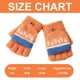 thumbnail image 2 of Guantes convertibles con parte superior abatible y estampado de números para niños, guantes de punto cálidos sin dedos para niños y niñas de 3 a 8 años, 2 of 5