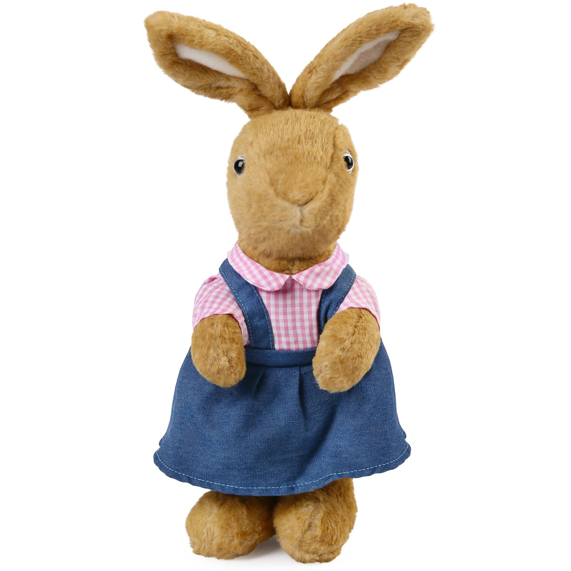 LotFancy Bunny Stuffed Animal, 12" Peter Rabbit Plush Toy for Home Decor, Easter Gift for Kids, Boys