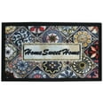thumbnail image 2 of Kashi Home Kitchen Rug, Area Rug, Mat, Beautiful Print Non-Skid Latex Back Sweet Home Mossaic 20x40 Rectangle, 2 of 4