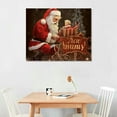 thumbnail image 2 of ONETECH Birth of Jesus Canvas Prints, Red cardinal, Santa Claus Wall Art Painting, Never forget who Christmas is really about, Landscape Large Canvas Picture Modern Gallery Artwork Home Decoration, 2 of 4