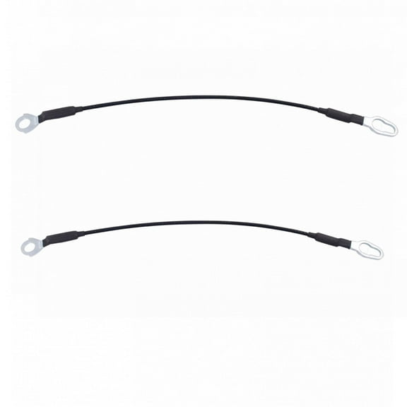 TRQ Tailgate Tail Gate Cables Pair Set for Ford F150 F250 F350 F450 F550 BDA40853