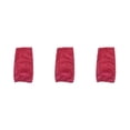 thumbnail image 3 of Justharion Plush Over Knee Socks Stay Warm In Style Cold Weather Skin Friendly Winter Plush Over Knee Socks red 3Set, 3 of 6