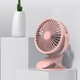 thumbnail image 2 of HomeDM Handheld Fan Portable Fan USB Rechargeable Personal Fan Handheld Fan for Summer Mini Desk Fan for Makeup/Commute/Office Travel/Shopping/Outdoor/Office, 2 of 2