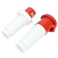 thumbnail image 3 of Enchufes Industriales Protección IP67 Enchufe Impermeable Trifásico De 4 Pines 380V-415V 63A 3P+E Con Anillo De Sellado Para Lugares Interiores Y Exteriores ANGGREK Eléctricas, 3 of 8