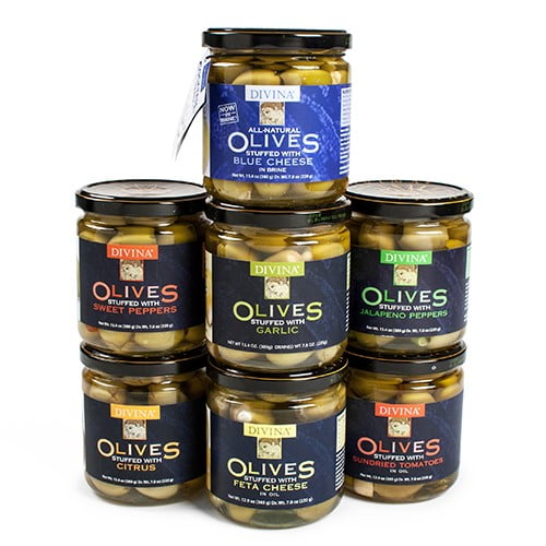 Stuffed Greek Olives Citrus by Divina