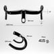 thumbnail image 3 of Manubrio integrado Trigon para bicicleta 420mmx90mm negro, 3 of 6
