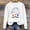White, variant on Aimik Hanes Women Christmas Meowy Catmas Sweatshirt Cute Xmas Cats Graphic Crewneck Sweater Long Sleeve Oversized Pullover Tops-Beige M