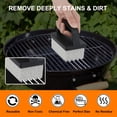 thumbnail image 4 of Griddle Cleaning Kit for Blackstone，Flat Top Grill Cleaning Kit with Grill Stone, Griddle Scraper & Griddle Brush，Works on Hot or Cold Surfaces, 4 of 9