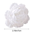thumbnail image 3 of mfyjkho Cabeza de flor de seda artificial, hecha a mano, para decoración del hogar, 7 cm, paquete de 10, 3 of 7