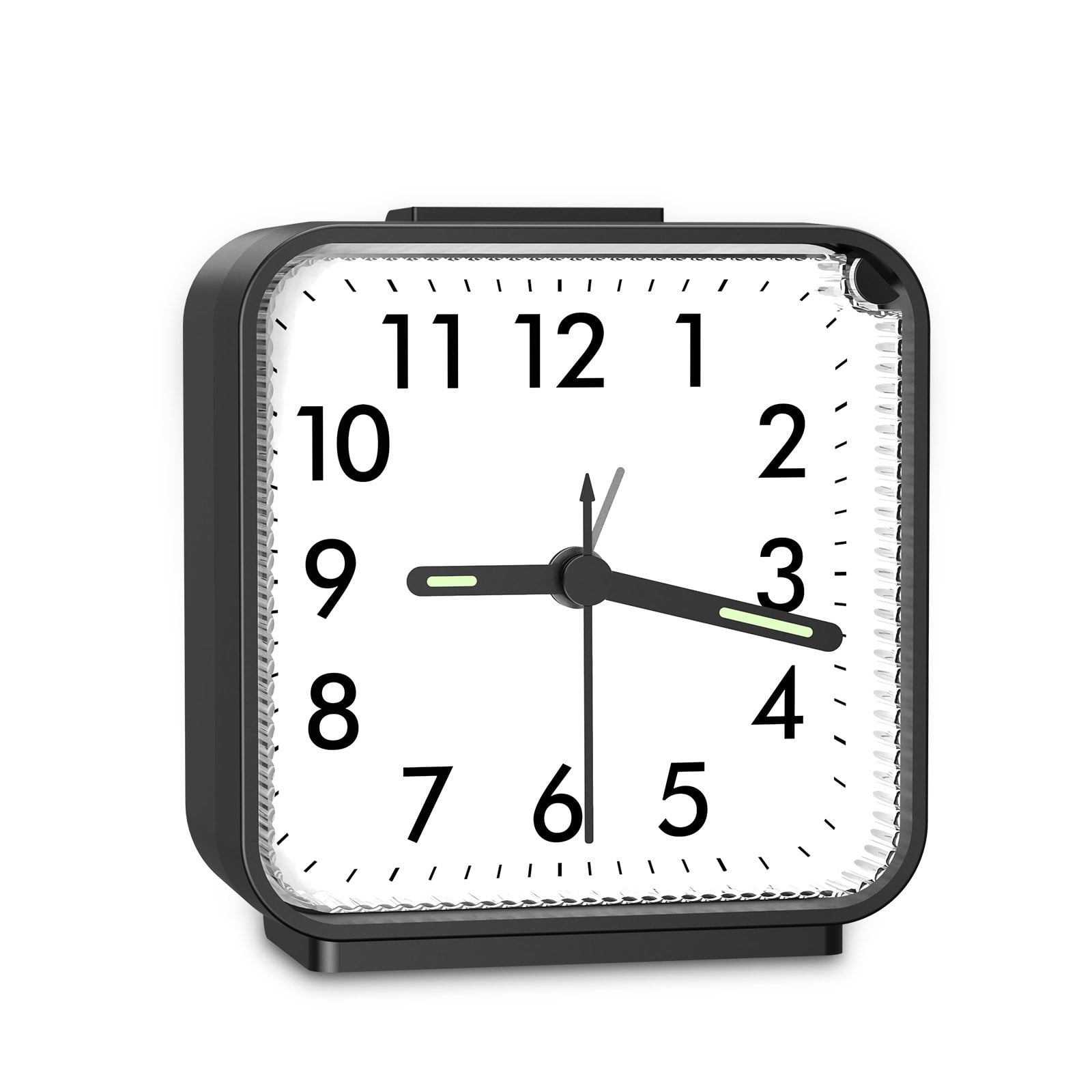 AMIR Alarm Clock, Silent Non Ticking Clock Travel Alarm Clock with Snooze & Light Alarm Clock for photo AMIR Alarm Clock, Silent Non Ticking Clock Travel Alarm Clock with Snooze & Light Alarm Clock for